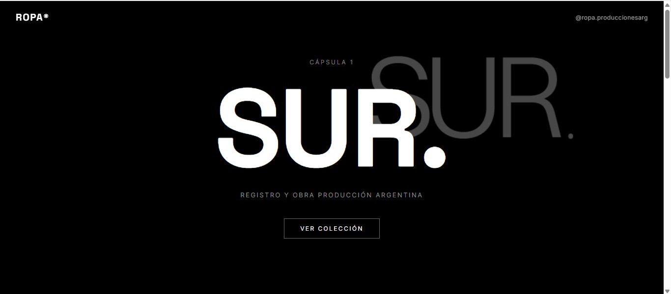ROPA* — Sitio Web